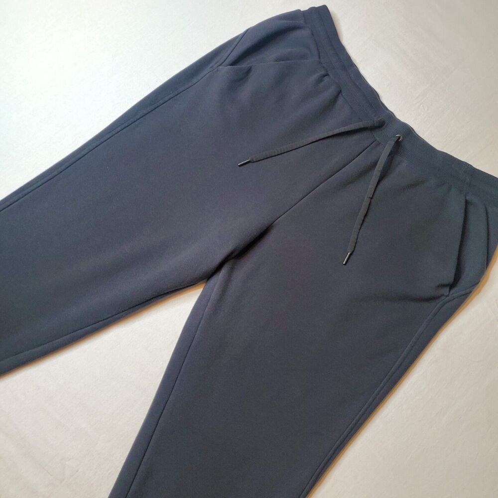 Athleta Womens Size 2X Cozy Karma Zip Pant High Waist Black 793852